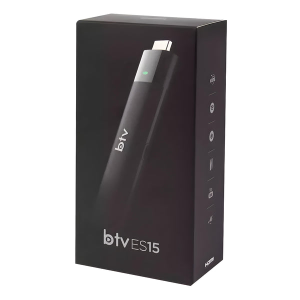 BTV Stick 4K 5G + Wifi 2024: Mais Compacto e Avançado - Android 9.0 (Promoção Limitada)